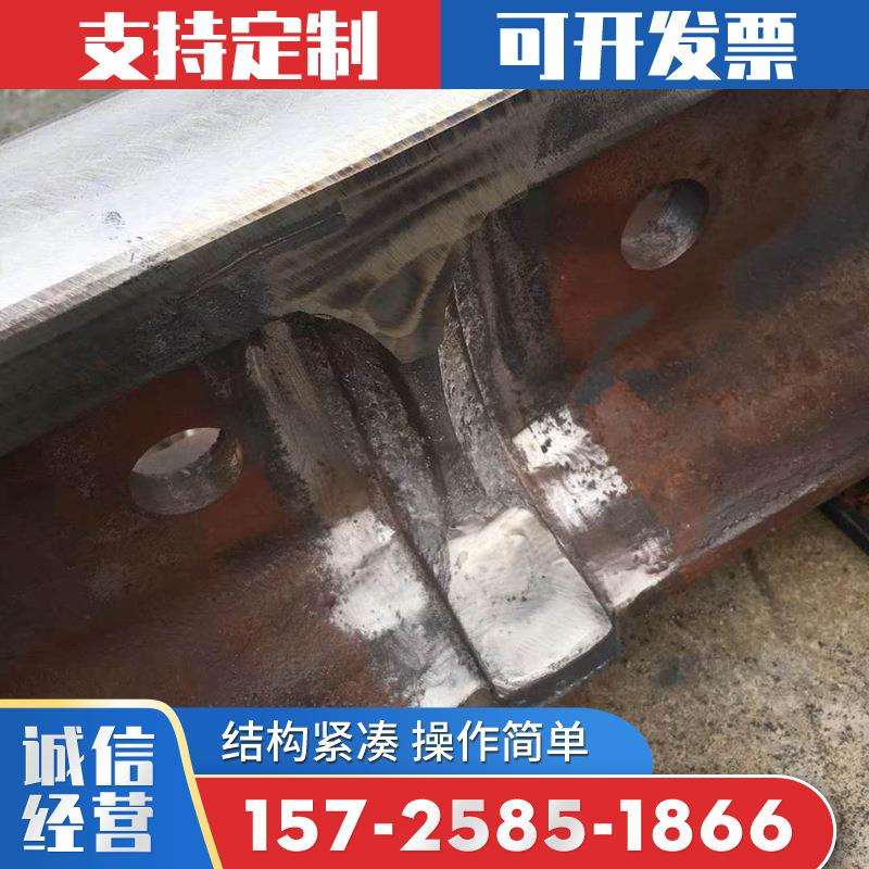 合理价销售货场轨道焊接 码头起重机轨道铝热焊接