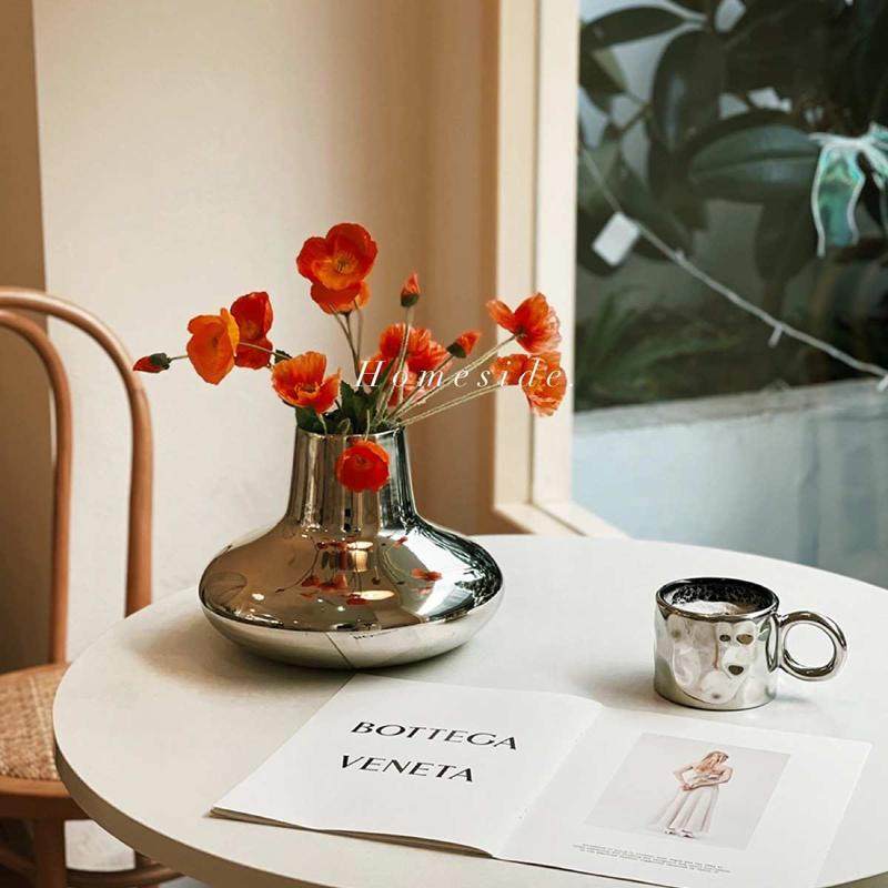 轻奢新中式陶瓷花瓶客厅玄关电视柜餐桌家居摆件干花仿真花插花器,家居饰品,花瓶,淘宝优惠券,粉丝福利购,淘宝优惠卷