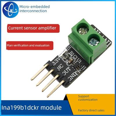 Ina199B1Dckr模块电流传感器放大器电压输出分流监视器开发验证板