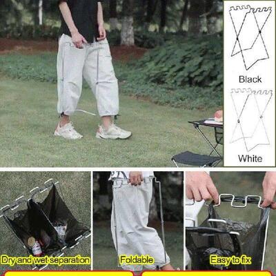Outdoor Portable Foldable Trash Bag Holder