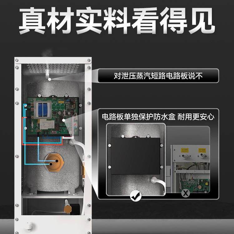 双头蒸汽开水机定温奶泡机商用咖啡店全自动奶茶加热器蒸汽机