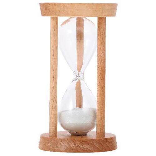 Hourglass Timer Desk Supply Vintage Desktop Ornament Five