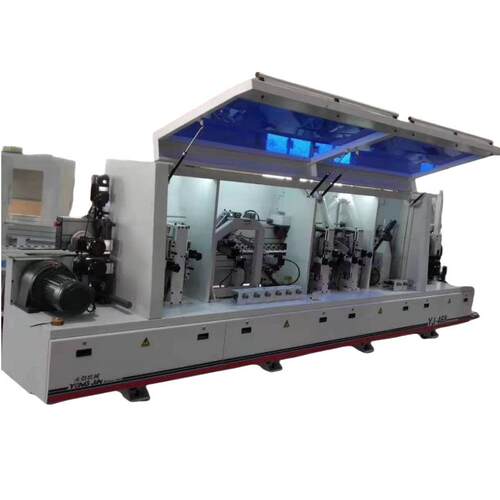极东全自动封边机木工机械大型仿型跟踪468家具橱柜高光门板封边