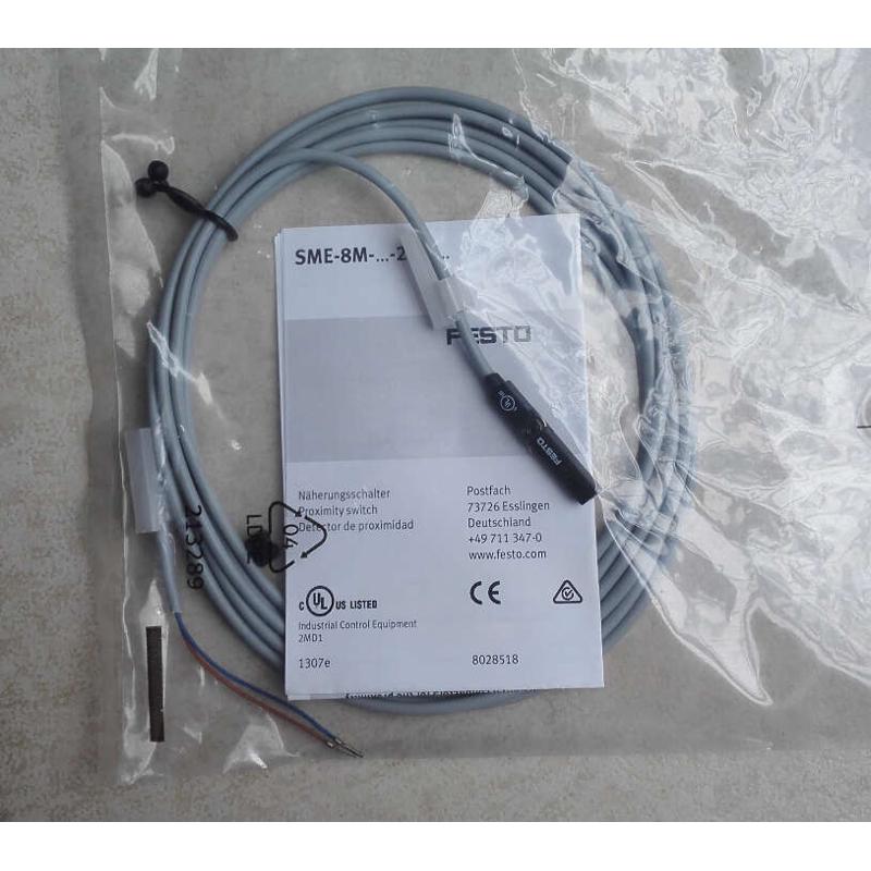 FESTO磁性开关SME/SMT-8M-A-DS/PS/NS/ZS-24V-KE-0.3-2.5.0-OEM8D
