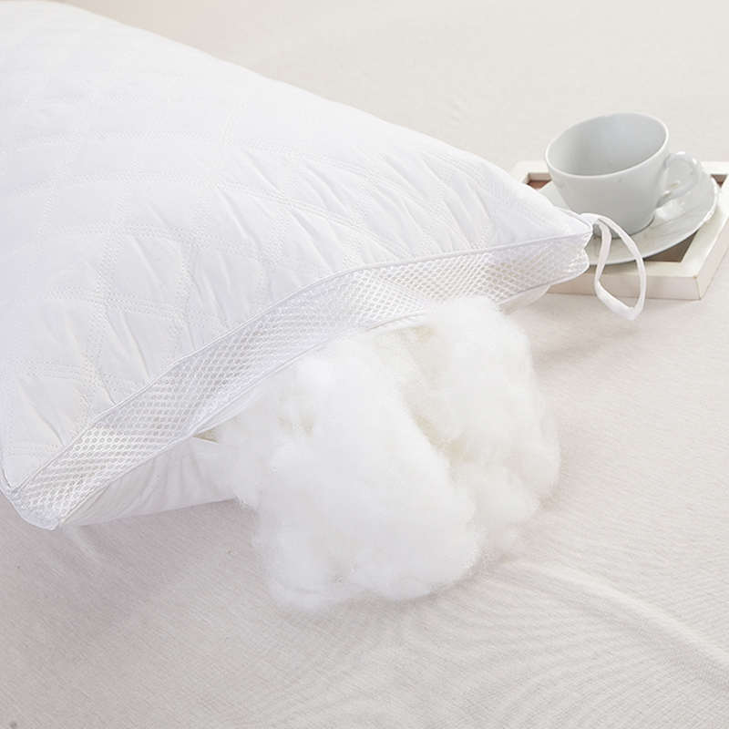 全棉枕芯单人可水洗可机洗枕头学生酒店配套床上用品48*74