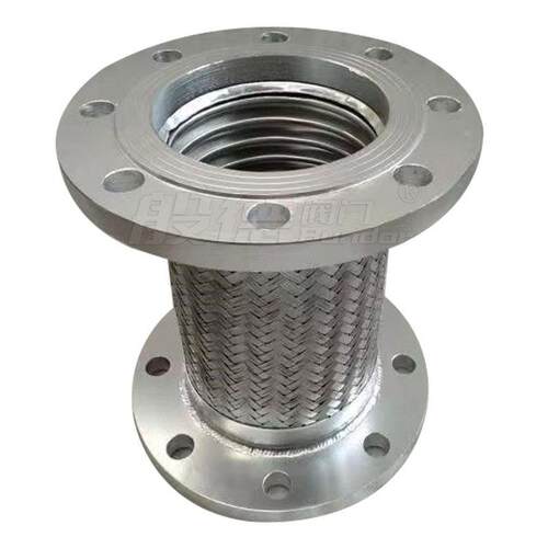 不锈金0属软连接钢丝编织金属波纹管工业兰法金属波纹软钢管 DN10