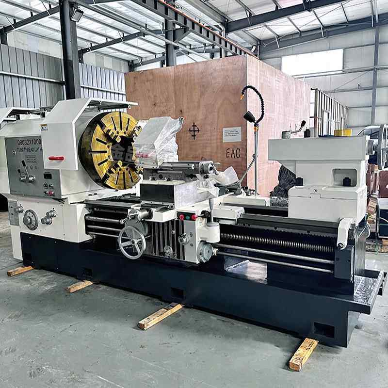 普通管精螺纹车床Q1332x500落地式密管2螺纹车床 Q133230大1孔径