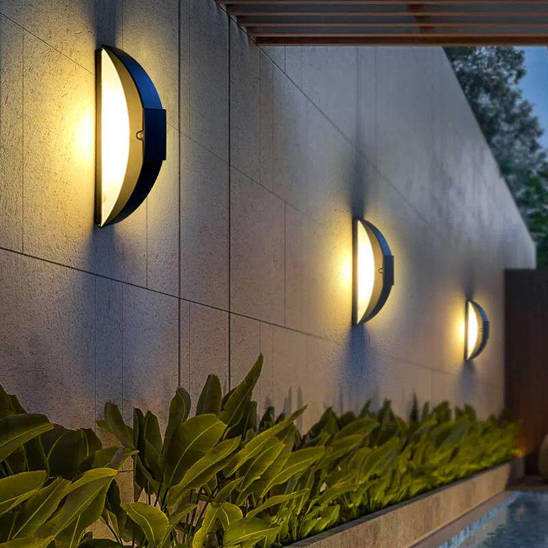 户外壁灯太阳能庭院灯别墅外墙壁灯防水室外大门壁灯露台花园壁灯