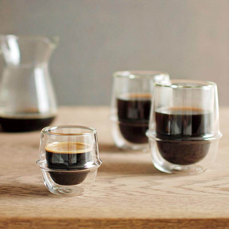 透明双层玻璃杯家用高硼硅玻璃咖啡杯早餐牛奶杯果汁杯红酒啤酒杯