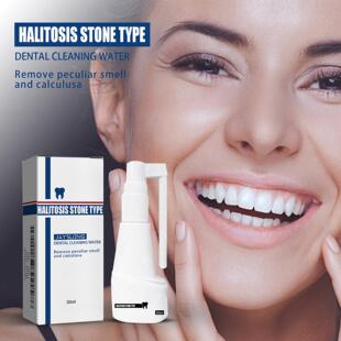 Jaysuing Tooth Stone Oral Spray Teeth Cleaning Plaque Freshe