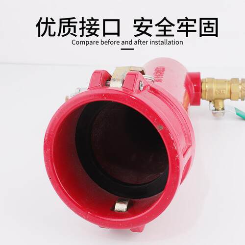 油罐车下部取样器DN65 DN803寸便携式快速底部采样器取样桶1000ML