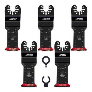 7pcs 弧形齿多功能震动锯片多功能锯片木头切金属锯片万用宝锯片