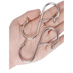 多功能S型挂钩耐用防水防掉承重阳台晾晒勾厨房工具双向卡扣钩子