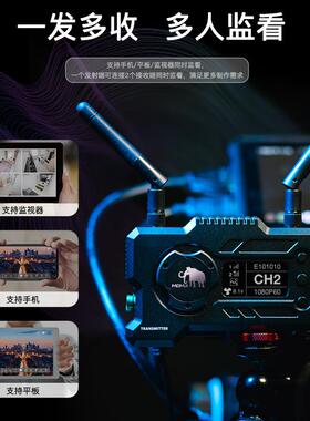 moma猛玛小玛400spro猛犸图传高清单反相机无线传输器APP监视器