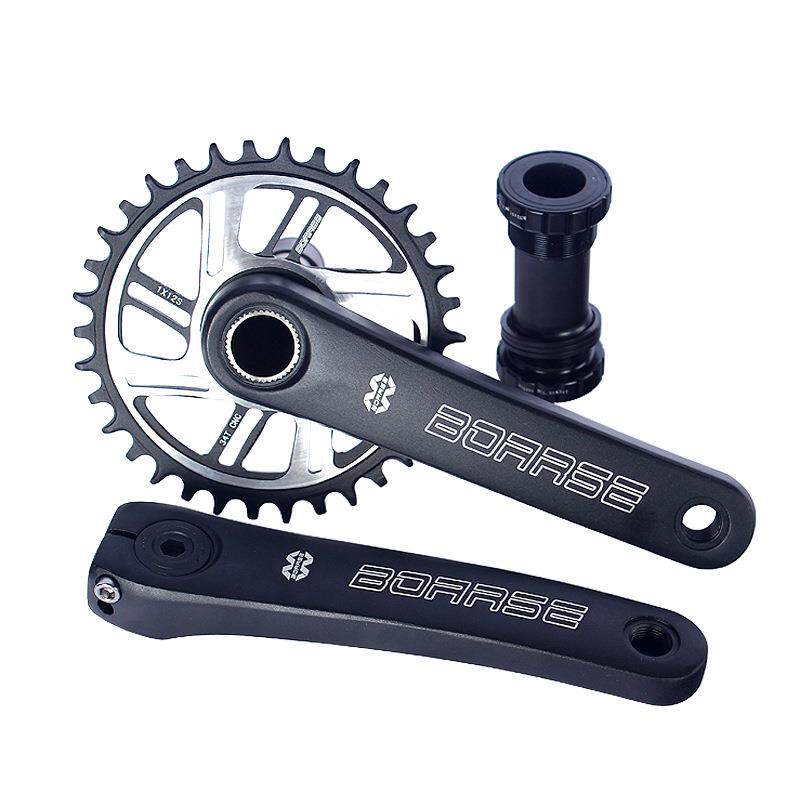 BOARSE博睿思 单速牙盘正负齿曲柄单盘速降 BMX街攀齿盘11S 12S