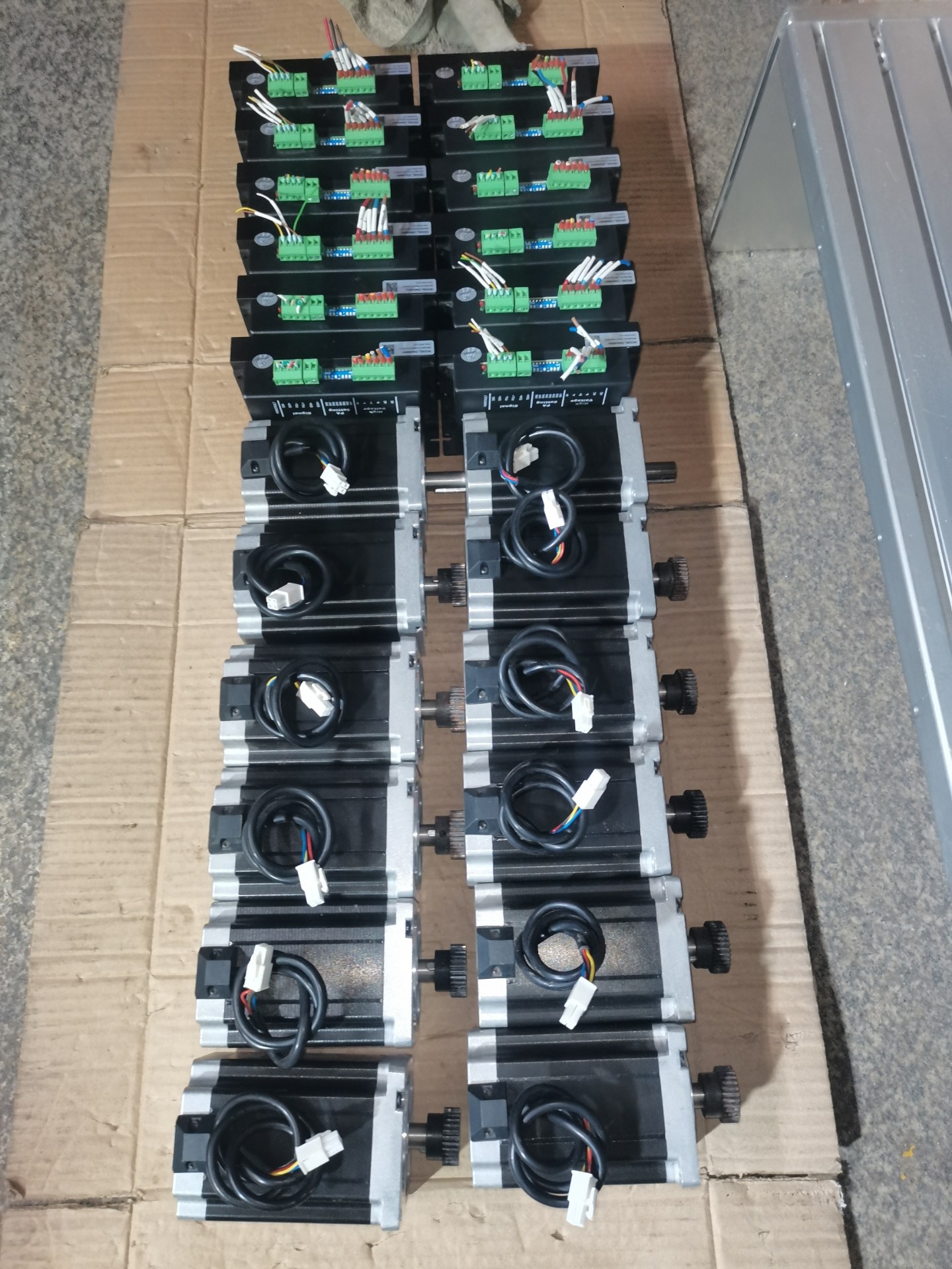 雷赛驱动DMA860H+电机86CM120，剩6套，充新！