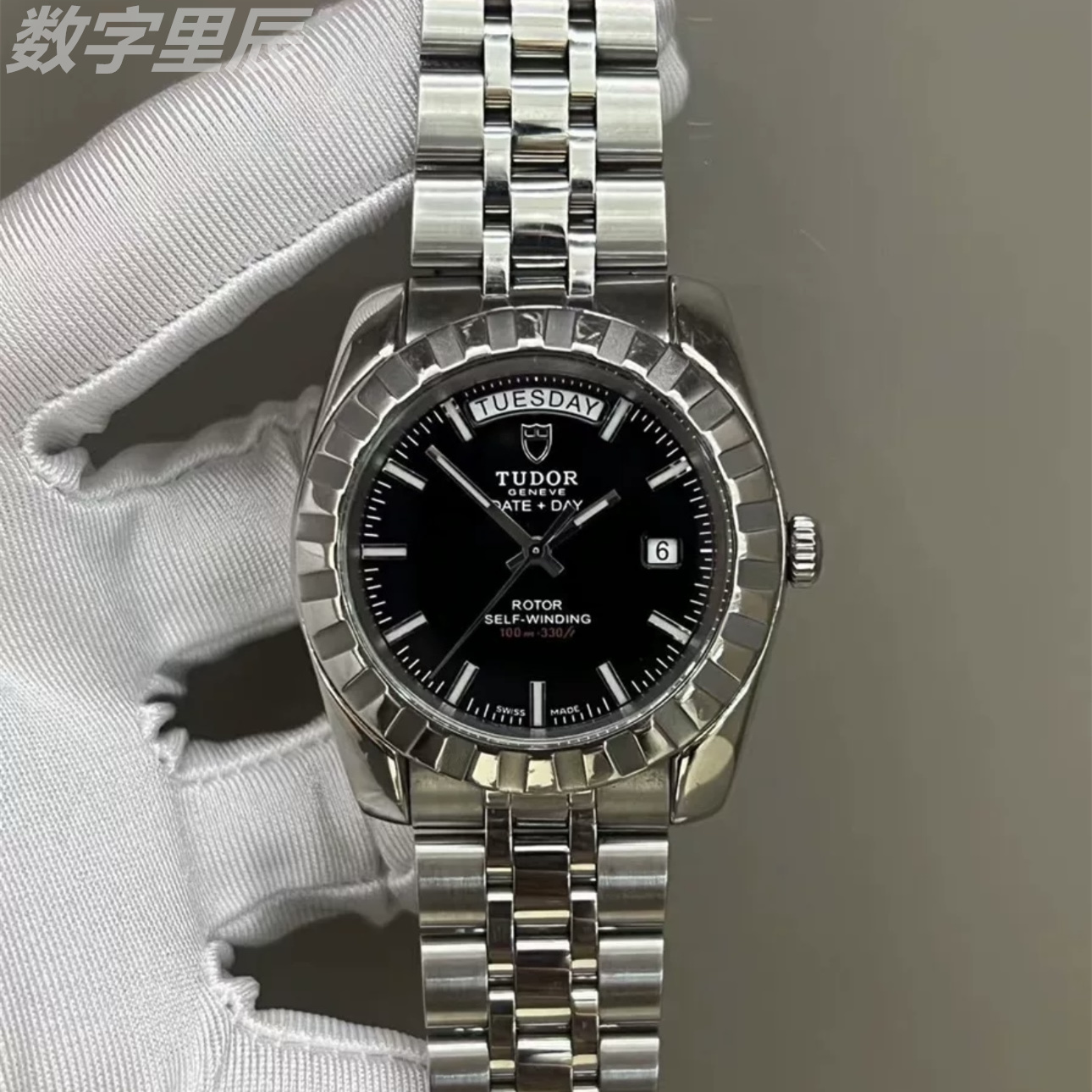 [9.8新]帝舵经典系列精钢自动机械瑞士男表M23010-0016公价21200