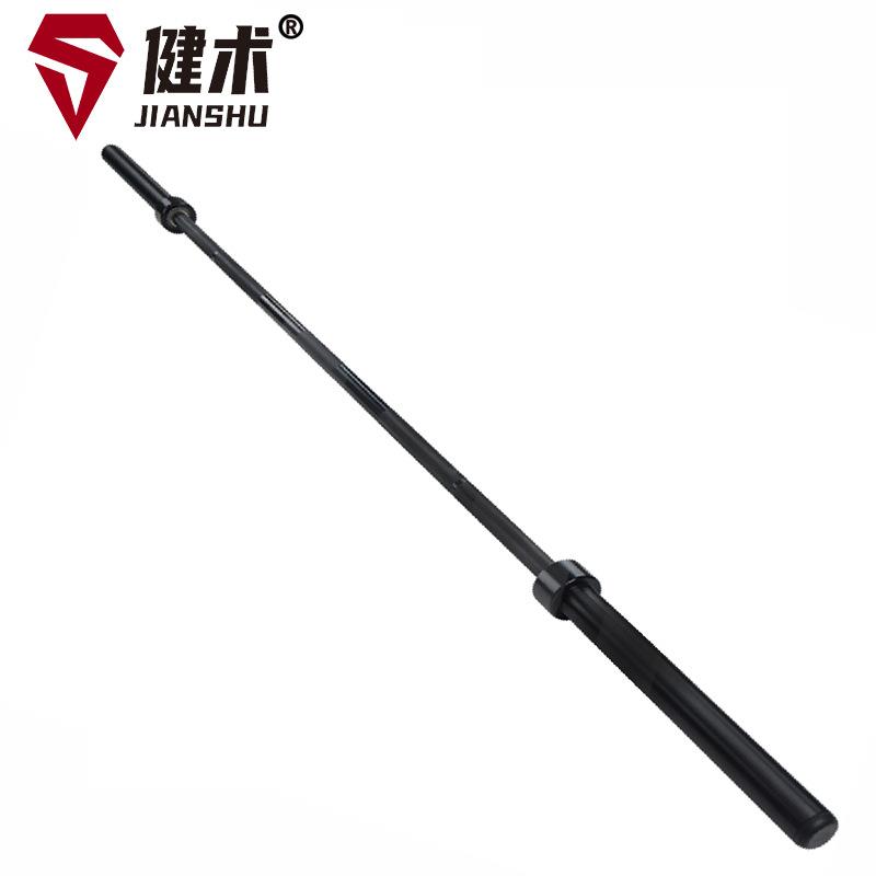 健身黑直奥杆哑铃杆硬拉卧推杆健身器材家用举重杠铃杆哑铃杆奥杆