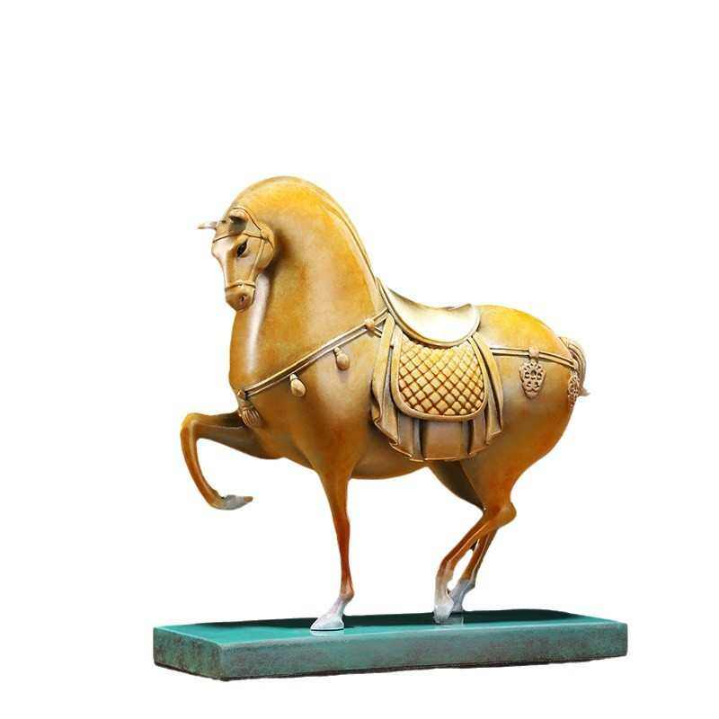 荣芙铜马摆件纪念品客厅办公室工艺品马到成功礼品装饰艺术品,特色手工艺,其他特色工艺品,淘宝优惠券,粉丝福利购,淘宝优惠卷