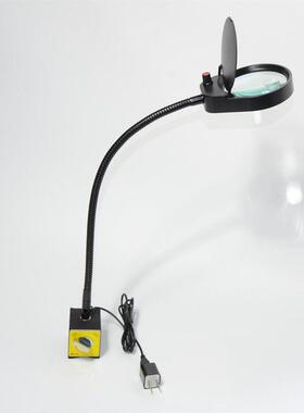 pdok子母镜片10倍3倍维修放大镜带灯 磁性灯座 机床工作灯PD-6S