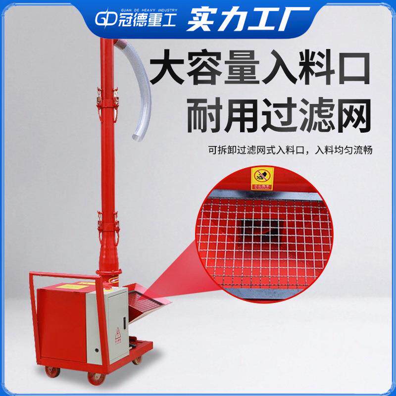 水泥上料机螺旋式浇注机二次结构细石砂浆混凝土输送泵