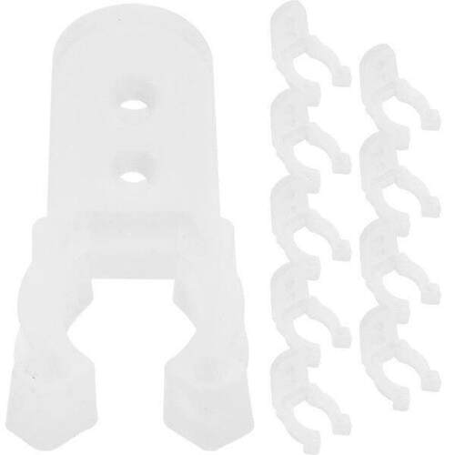 100Pcs Rope Light Clip LED Neon Mounting Clip Sturdy