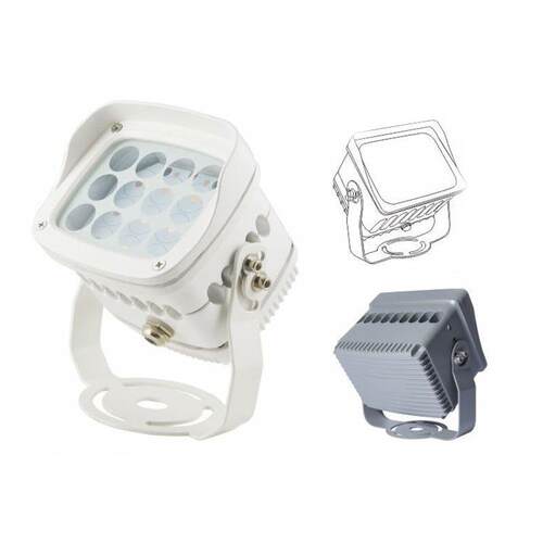 led投光灯外壳套件 户外防水方形投光灯12w24w40wled灯配件新款