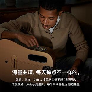 拿火吉他（LAVAGUITAR）LAVA ME4面单初学者智能乐器民谣