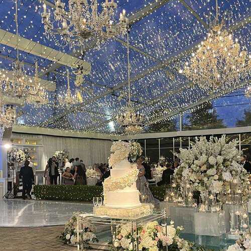 酒店大堂水晶吊灯非标工程大厅婚宴厅水晶灯婚庆婚礼布置装饰灯具