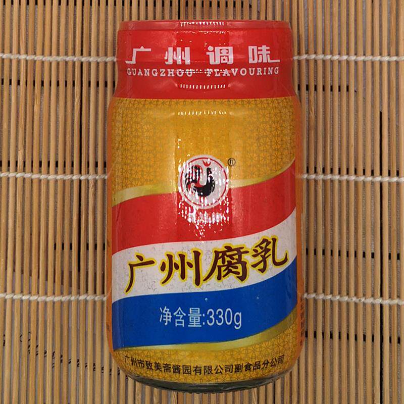 广东特产雄鸡豆腐乳致味斋雄鸡广州腐乳330g豆腐乳乳汁碎块非整块