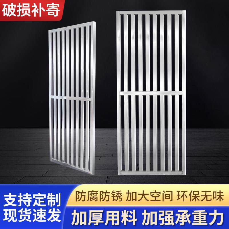 不锈钢花架层板横板置物架铁艺室内外阳台车库使用加厚耐用承重板