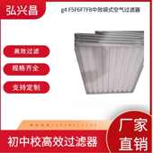 中央空调水帘风柜工业滤网G4初效折叠式 空气过滤器无尘车间洁净室