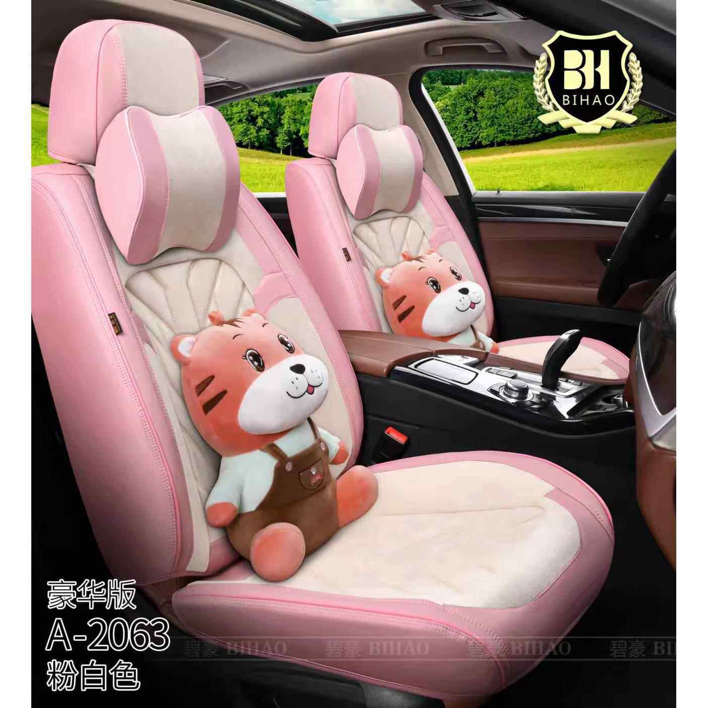 直销新款汽车座套全包围四季通用坐垫翻毛皮座椅套纳帕皮座垫