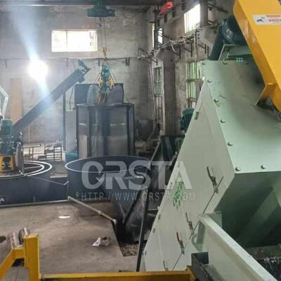 云南ABS废塑料键盘壳破碎清洗机，电脑键盘外壳废料处置清洗机