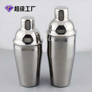 摇酒壶 不锈钢 摇酒器 量杯调酒器 酒吧用具套装