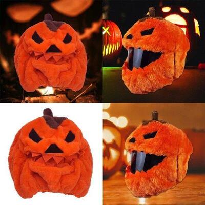 Fun Plush Helmets Cover for Motorcyclists Eye Catching