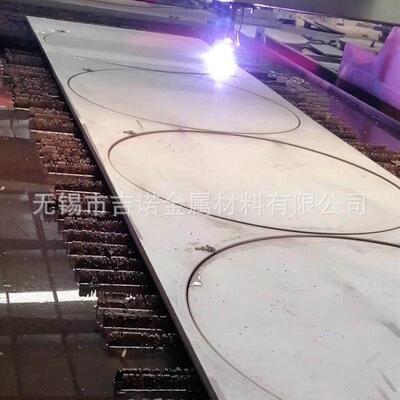 国军标321圆钢321不锈钢板1cr18ni9ti不锈钢割圆等离子切割