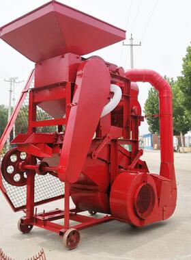 2相油电电皮机IGG/柴机带红花生剥机小型普兰店花生壳脱机除尘型