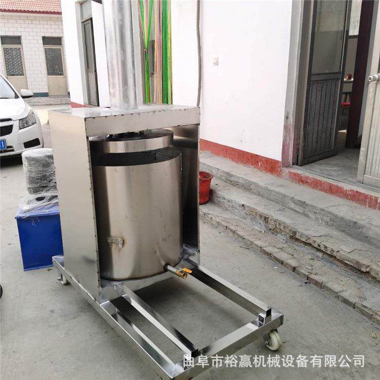 商用大豆压榨脱水机 大型米浆压榨设备 多功能双桶轮换式压榨机
