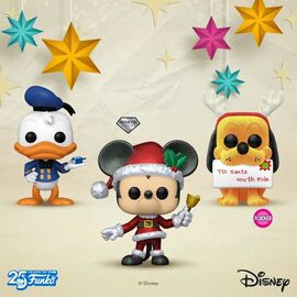 funkopop玩偶米奇米妮公仔90周年唐纳德迪士尼收藏限定pvc手办