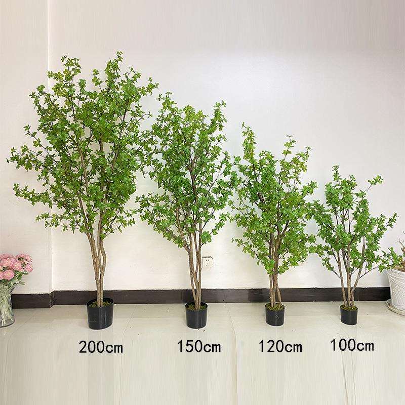 仿真树吊钟树马醉木盆景绿植盆栽摆件落地假植物客厅假树真