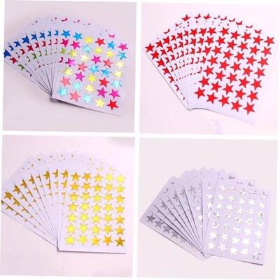10 Sheets/pack Star Series Decorative Stickers DIY Statione1