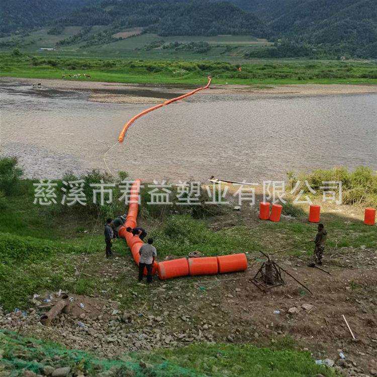 拦截海面上船只浮球体 水上施工维护浮筒 警戒游客止步的浮漂