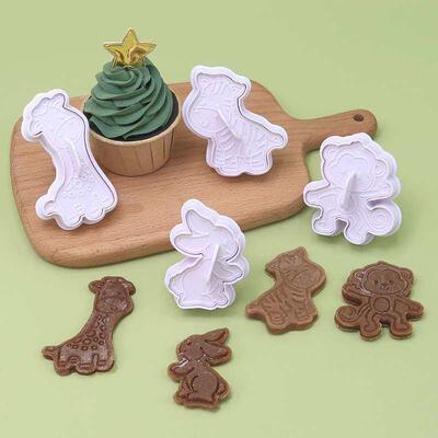 plastic decoration biscuit mould complementary food baking