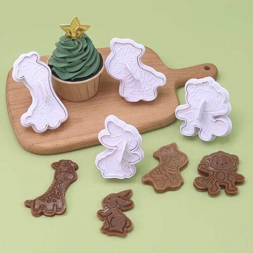 plastic decoration biscuit mould complementary food baking