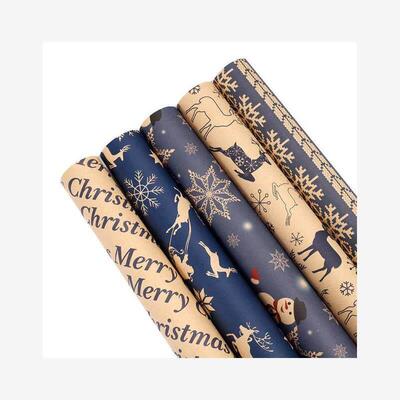 10sheet Christmas Wrapping Paper Gift Bag Xmas Handmade