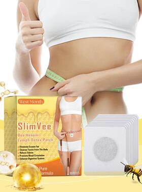 West Month Bee Venom Body Care Patches, Highlighting Figure