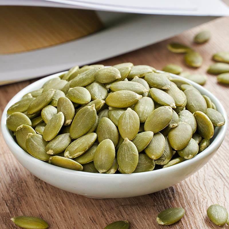 新货熟南瓜子仁500g罐装非内蒙古熟原味脱壳白南瓜籽仁包邮