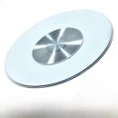 圆桌转盘钢化玻璃饭店酒桌子大圆形旋转台面底座餐桌转盘家用 包邮