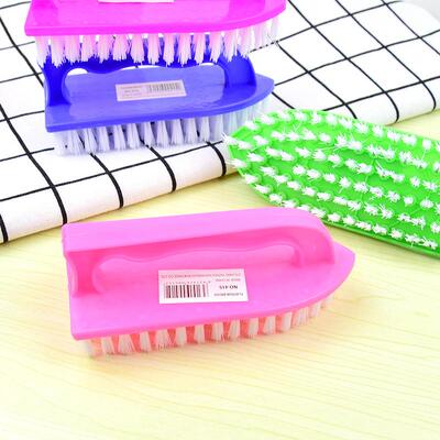 Customized LOGO Non-slip Handle Laundry Brush, Durable Mediu